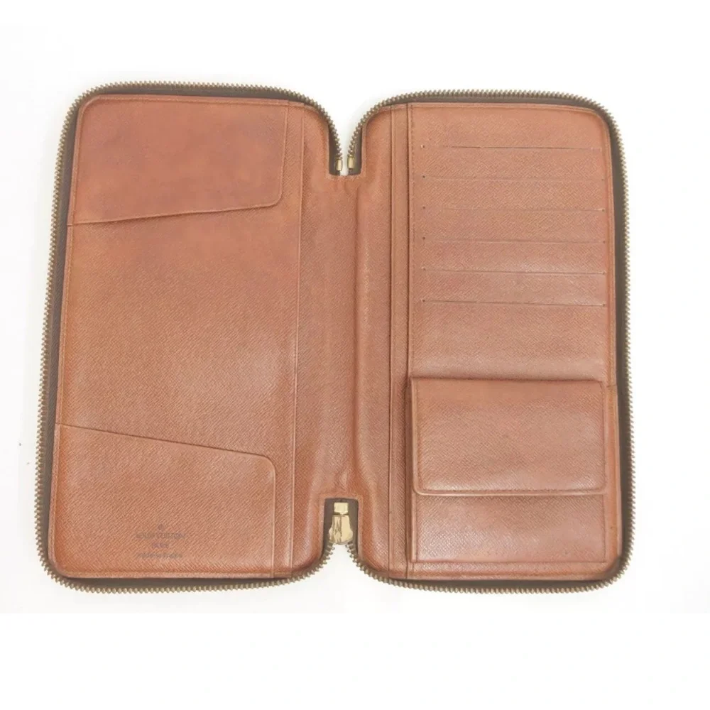 🔷LAST CALL🔷 Louis Vuitton Monogram De Voyage Travel Organizer Zippy Wallet - Picture 5 of 15